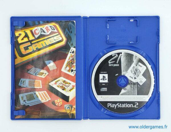 21 Card Games ps2 sony playstation 2 retrogaming jeux video older games oldergames.fr normandie