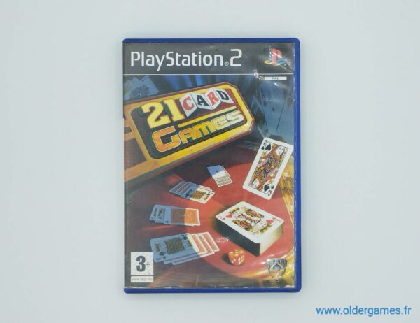 21 Card Games ps2 sony playstation 2 retrogaming jeux video older games oldergames.fr normandie