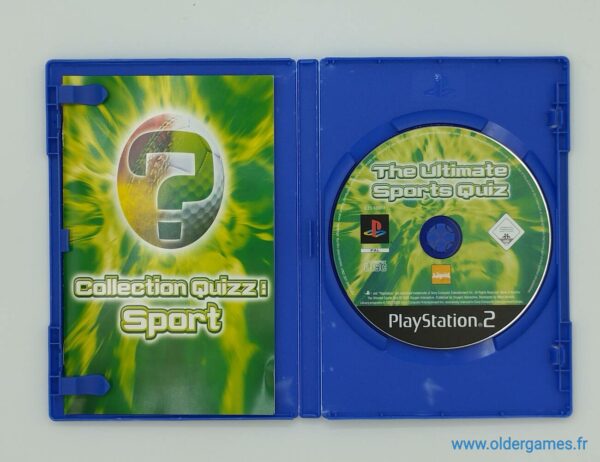 Collection Quizz Sport ps2 sony playstation 2 retrogaming jeux video older games oldergames.fr normandie