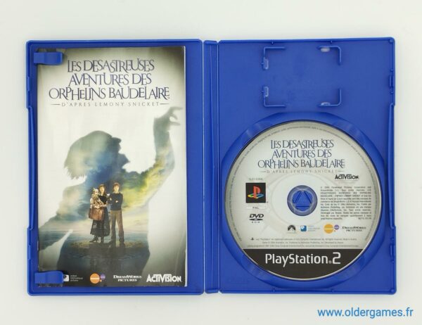 Les désastreuses aventures des orphelins Baudelaire ps2 sony playstation 2 retrogaming jeux video older games oldergames.fr normandie