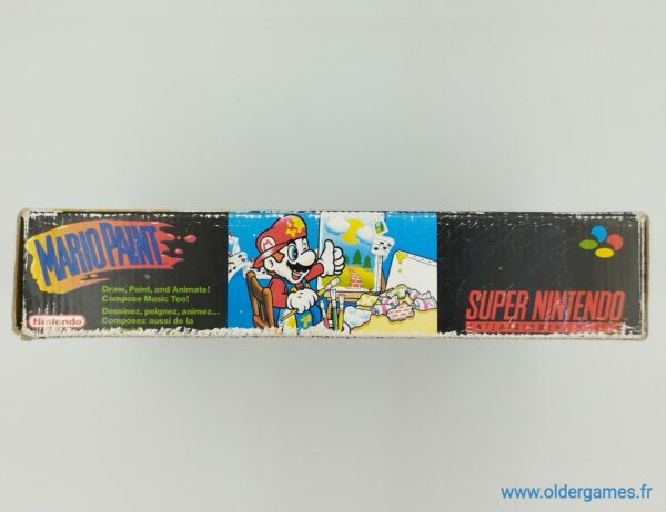 Mario Paint super nintendo famicom snes retrogaming jeux video older games oldergames.fr normandie