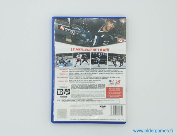 NHL 2K7 ps2 sony playstation 2 retrogaming jeux video older games oldergames.fr normandie