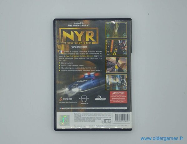 NYR New York Race ps2 sony playstation 2 retrogaming jeux video older games oldergames.fr normandie