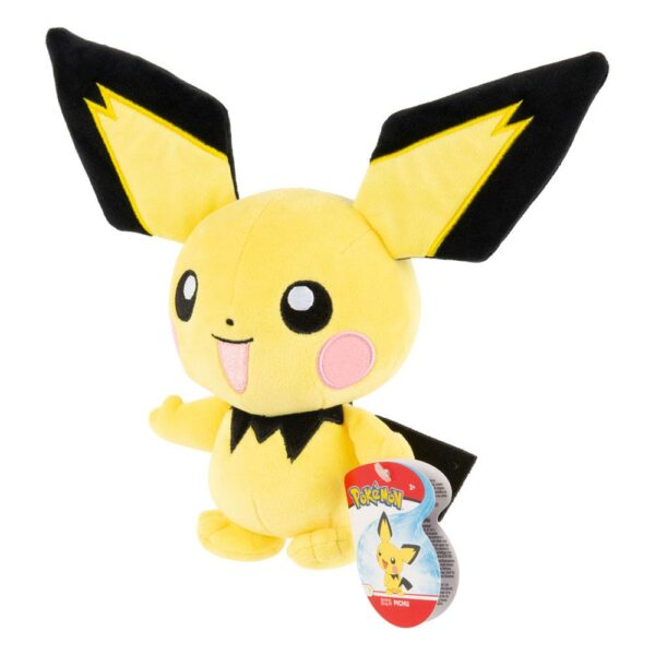 Peluche Pichu POKEMON 20 cm pop culture produit dérivé retrogaming jeux video older games oldergames.fr normandie