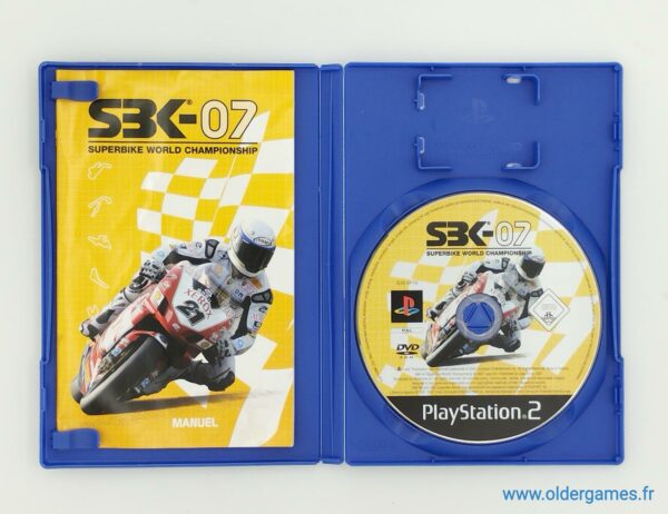 SBK 07 Superbike World Championship ps2 sony playstation 2 retrogaming jeux video older games oldergames.fr normandie