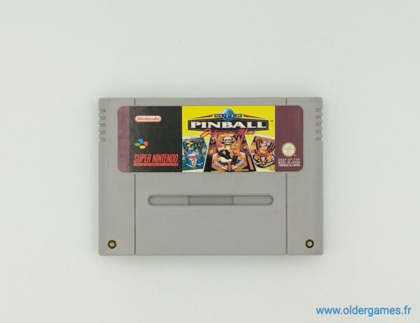 Super Pinball Behind the Mask super nintendo famicom snes retrogaming jeux video older games oldergames.fr normandie