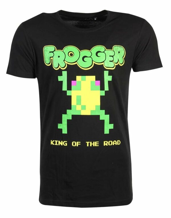 T-Shirt Frogger King of the Road Difuzed pop culture produit dérivé retrogaming jeux video older games oldergames.fr normandie