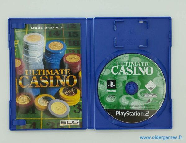 Ultimate Casino ps2 sony playstation 2 retrogaming jeux video older games oldergames.fr normandie