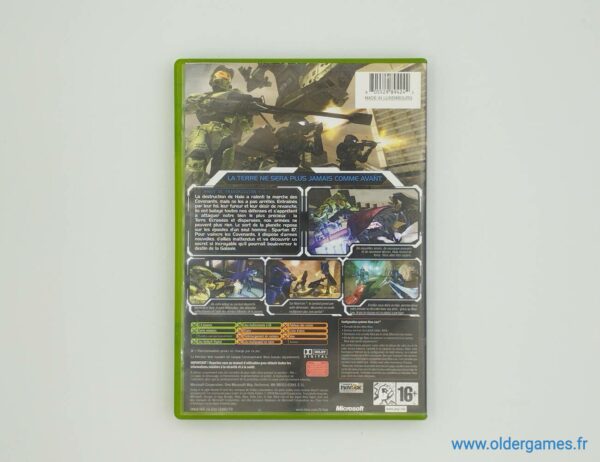 Halo 2 microsoft xbox 1ère génération retrogaming jeux video older games oldergames.fr normandie