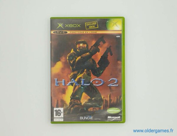 Halo 2 microsoft xbox 1ère génération retrogaming jeux video older games oldergames.fr normandie