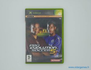 PES Pro Evolution Soccer 5 microsoft xbox 1ère génération retrogaming jeux video older games oldergames.fr normandie