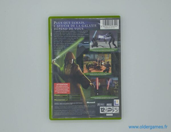 Star Wars Knights of the Old Republic 2 The Sith Lords microsoft xbox 1ère génération retrogaming jeux video older games oldergames.fr normandie