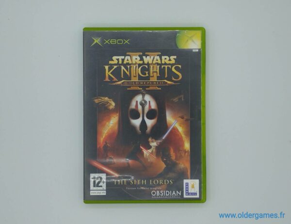 Star Wars Knights of the Old Republic 2 The Sith Lords microsoft xbox 1ère génération retrogaming jeux video older games oldergames.fr normandie