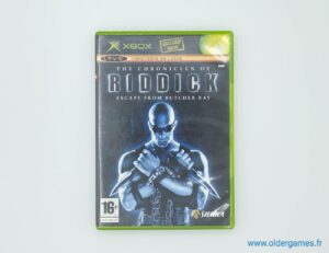 The Chronicles of Riddick Escape from Butcher Bay microsoft xbox 1ère génération retrogaming jeux video older games oldergames.fr normandie