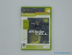 Tom Clancy's Splinter Cell microsoft xbox 1ère génération retrogaming jeux video older games oldergames.fr normandie