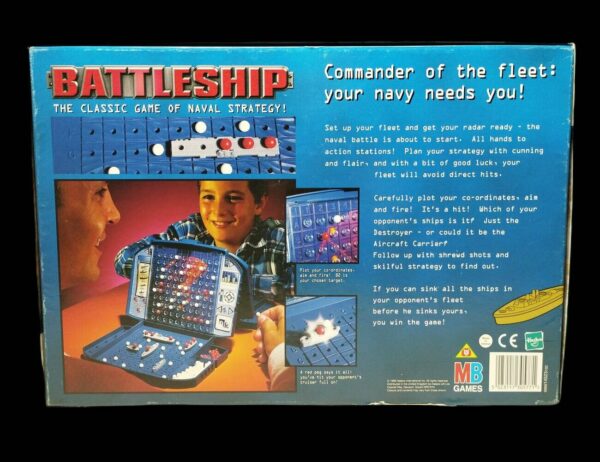 Battleship ( bataille Navale ) jeu de société vintage jeu éducatif jeu d'adresse retrogaming oldergames.fr older games normandie nostalgique