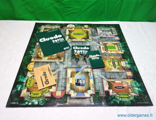 Cluedo ( Format Livre ) jeu de société vintage jeu éducatif jeu d'adresse retrogaming oldergames.fr older games normandie nostalgique