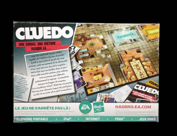 Cluedo jeu de société vintage jeu éducatif jeu d'adresse retrogaming oldergames.fr older games normandie nostalgique