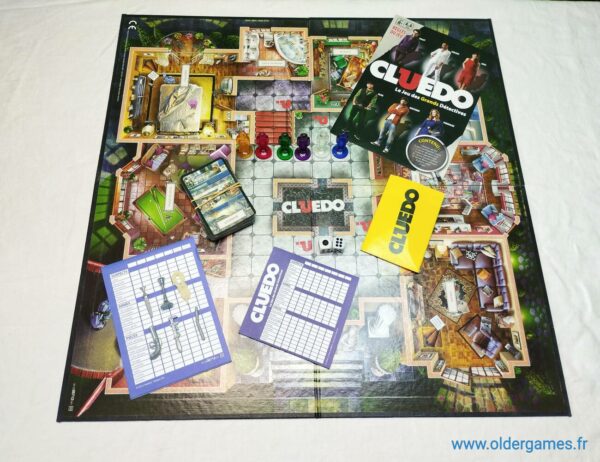 Cluedo jeu de société vintage jeu éducatif jeu d'adresse retrogaming oldergames.fr older games normandie nostalgique