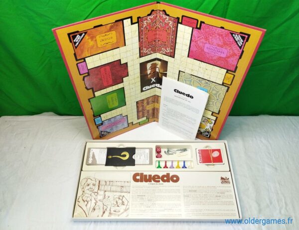 Cluedo miro jeu de société vintage jeu éducatif jeu d'adresse retrogaming oldergames.fr older games normandie nostalgique