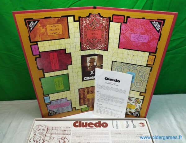 Cluedo miro jeu de société vintage jeu éducatif jeu d'adresse retrogaming oldergames.fr older games normandie nostalgique