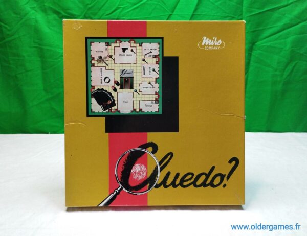 Cluedo miro jeu de société vintage jeu éducatif jeu d'adresse retrogaming oldergames.fr older games normandie nostalgique