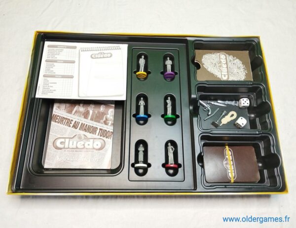 Cluedo parker jeu de société vintage jeu éducatif jeu d'adresse retrogaming oldergames.fr older games normandie nostalgique