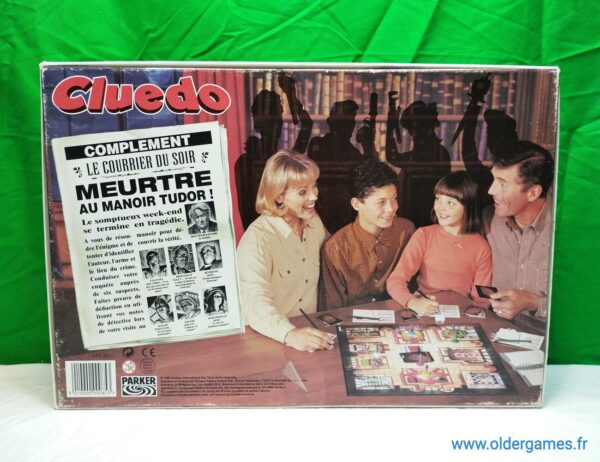 Cluedo parker jeu de société vintage jeu éducatif jeu d'adresse retrogaming oldergames.fr older games normandie nostalgique