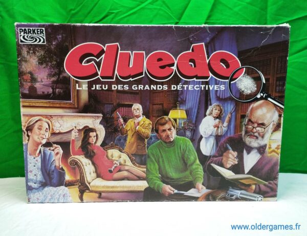 Cluedo parker jeu de société vintage jeu éducatif jeu d'adresse retrogaming oldergames.fr older games normandie nostalgique