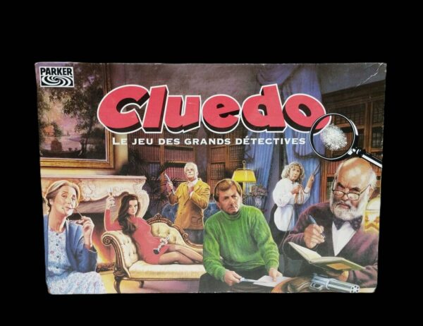 Cluedo parker jeu de société vintage jeu éducatif jeu d'adresse retrogaming oldergames.fr older games normandie nostalgique