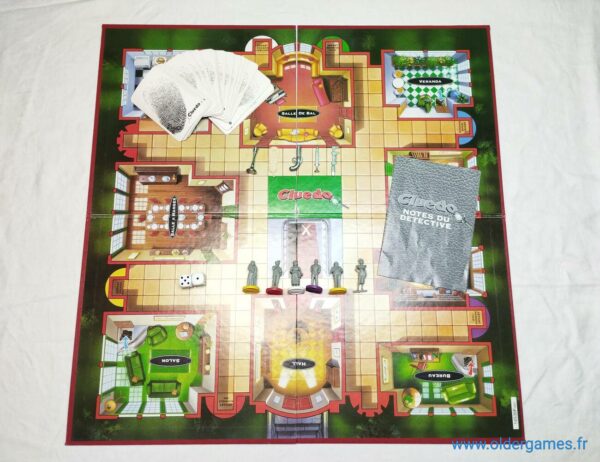 Cluedo parker jeu de société vintage jeu éducatif jeu d'adresse retrogaming oldergames.fr older games normandie nostalgique