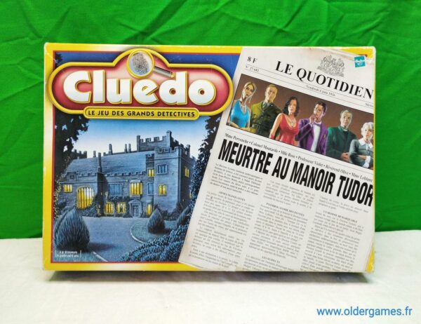 Cluedo Pocket jeu de société vintage jeu éducatif jeu d'adresse retrogaming oldergames.fr older games normandie nostalgique