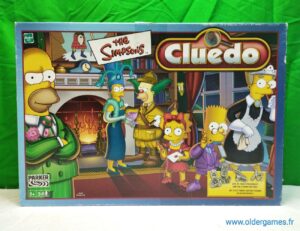 Cluedo The Simpsons jeu de société vintage jeu éducatif jeu d'adresse retrogaming oldergames.fr older games normandie nostalgique