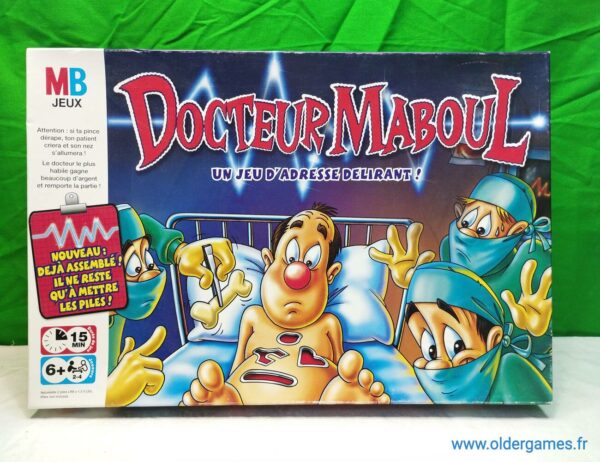 Docteur Maboul jeu de société vintage jeu éducatif jeu d'adresse retrogaming oldergames.fr older games normandie nostalgique