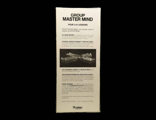 Group Master Mind jeu de société vintage jeu éducatif jeu d'adresse retrogaming oldergames.fr older games normandie nostalgique