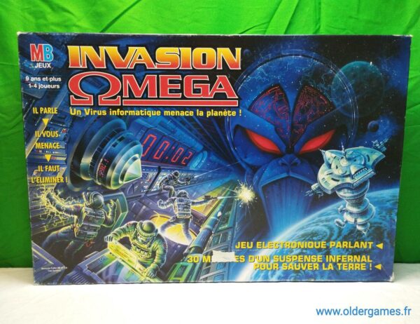 Invasion Omega jeu de société vintage jeu éducatif jeu d'adresse retrogaming oldergames.fr older games normandie nostalgique