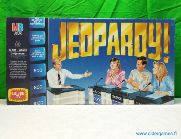 Jeopardy ! jeu de société vintage jeu éducatif jeu d'adresse retrogaming oldergames.fr older games normandie nostalgique