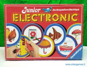 Junior Electronic jeu de société vintage jeu éducatif jeu d'adresse retrogaming oldergames.fr older games normandie nostalgique