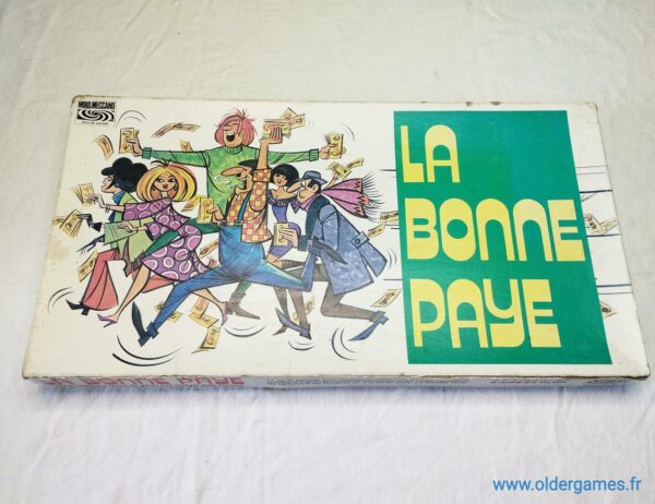 La bonne paye (edition en francs) jeu de société vintage jeu éducatif jeu d'adresse retrogaming oldergames.fr older games normandie nostalgique