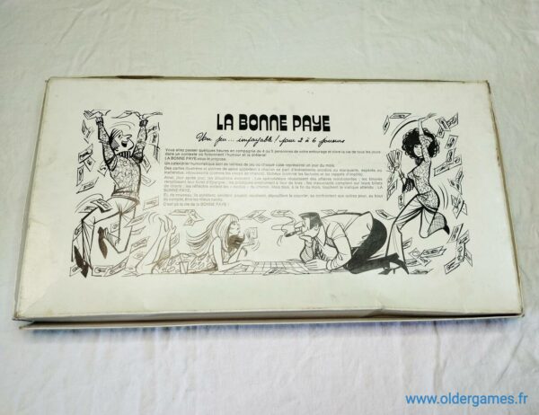 La bonne paye (edition en francs) jeu de société vintage jeu éducatif jeu d'adresse retrogaming oldergames.fr older games normandie nostalgique