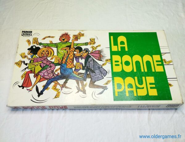 La bonne paye (edition en francs) jeu de société vintage jeu éducatif jeu d'adresse retrogaming oldergames.fr older games normandie nostalgique