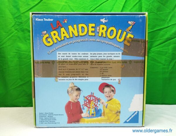 La grande Roue jeu de société vintage jeu éducatif jeu d'adresse retrogaming oldergames.fr older games normandie nostalgique