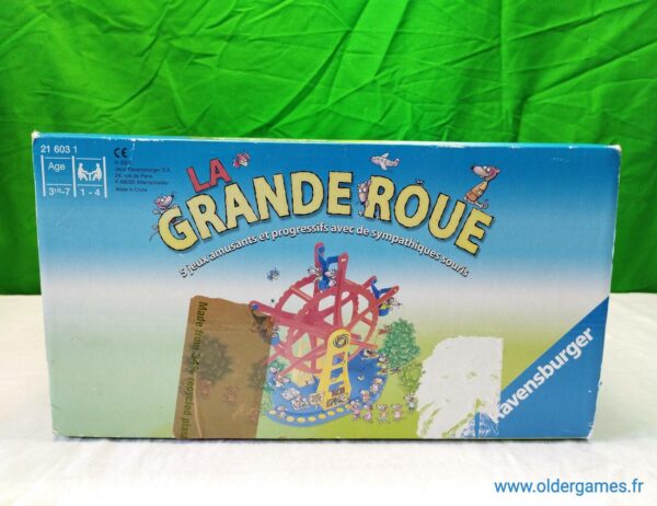 La grande Roue jeu de société vintage jeu éducatif jeu d'adresse retrogaming oldergames.fr older games normandie nostalgique