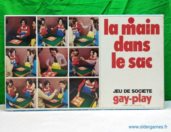 La main dans le sac jeu de société vintage jeu éducatif jeu d'adresse retrogaming oldergames.fr older games normandie nostalgique