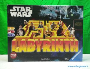 Labyrinth Star Wars édition Limitée jeu de société vintage jeu éducatif jeu d'adresse retrogaming oldergames.fr older games normandie nostalgique