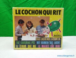 Le cochon qui rit n°2 jeu de société vintage jeu éducatif jeu d'adresse retrogaming oldergames.fr older games normandie nostalgique