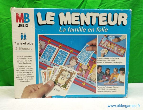 Le menteur jeu de société vintage jeu éducatif jeu d'adresse retrogaming oldergames.fr older games normandie nostalgique