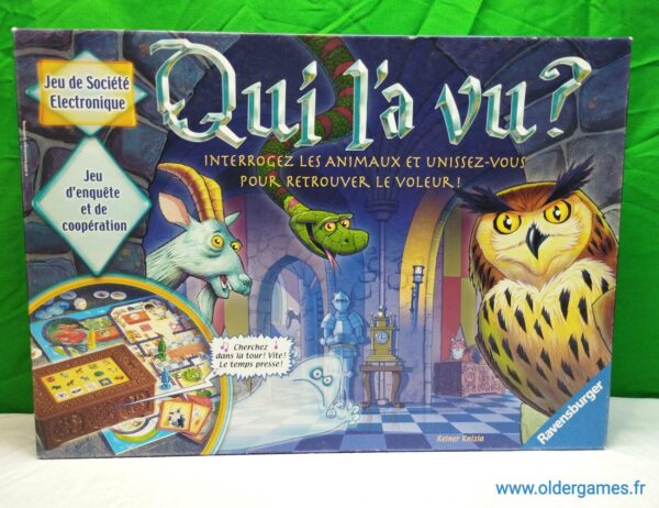 Qui l'a vu ? jeu de société vintage jeu éducatif jeu d'adresse retrogaming oldergames.fr older games normandie nostalgique