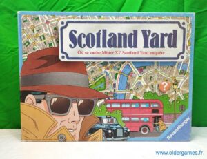 Scotland Yard jeu de société vintage jeu éducatif jeu d'adresse retrogaming oldergames.fr older games normandie nostalgique