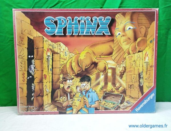 Sphinx jeu de société vintage jeu éducatif jeu d'adresse retrogaming oldergames.fr older games normandie nostalgique